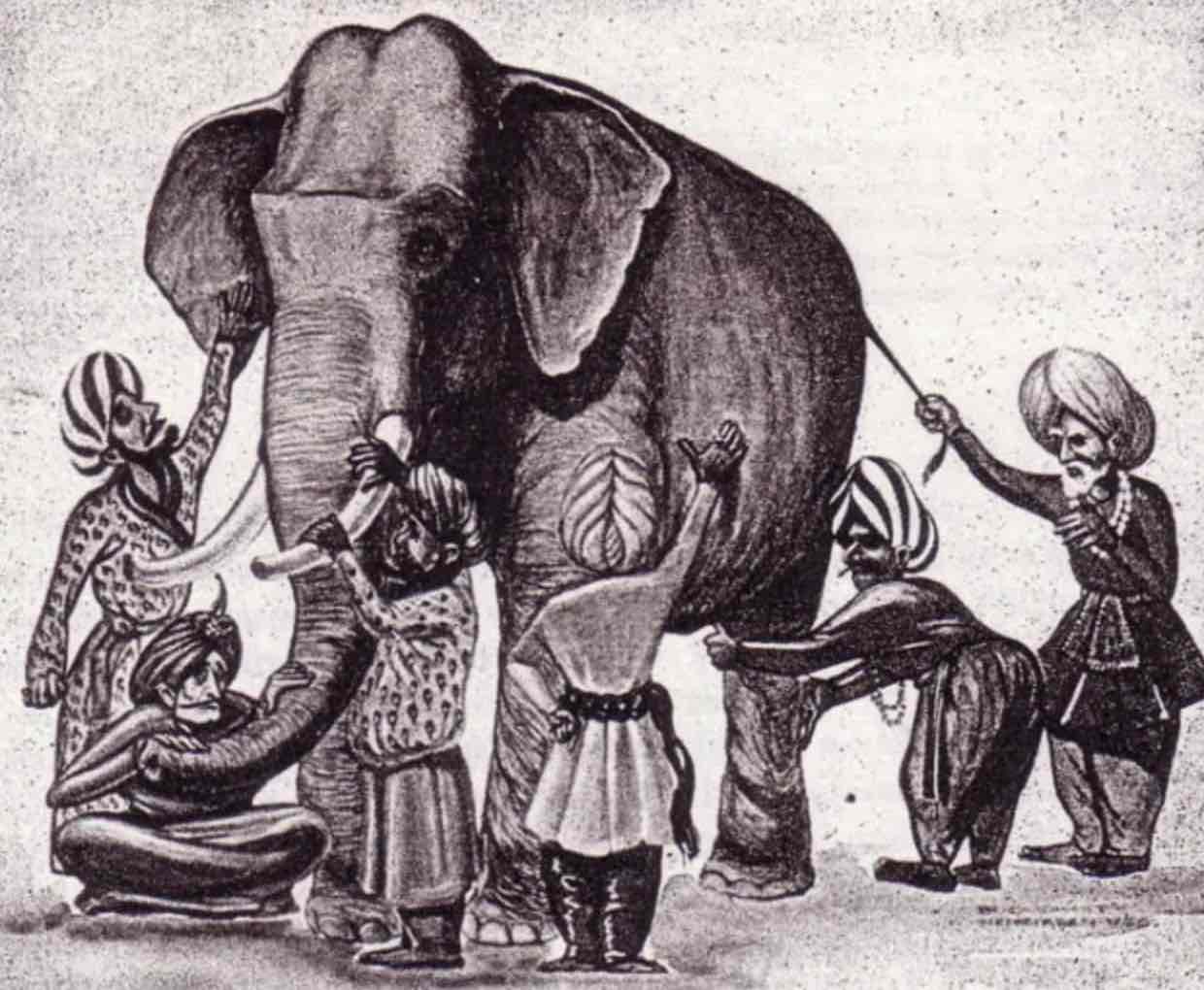 Los ciegos y el elefante